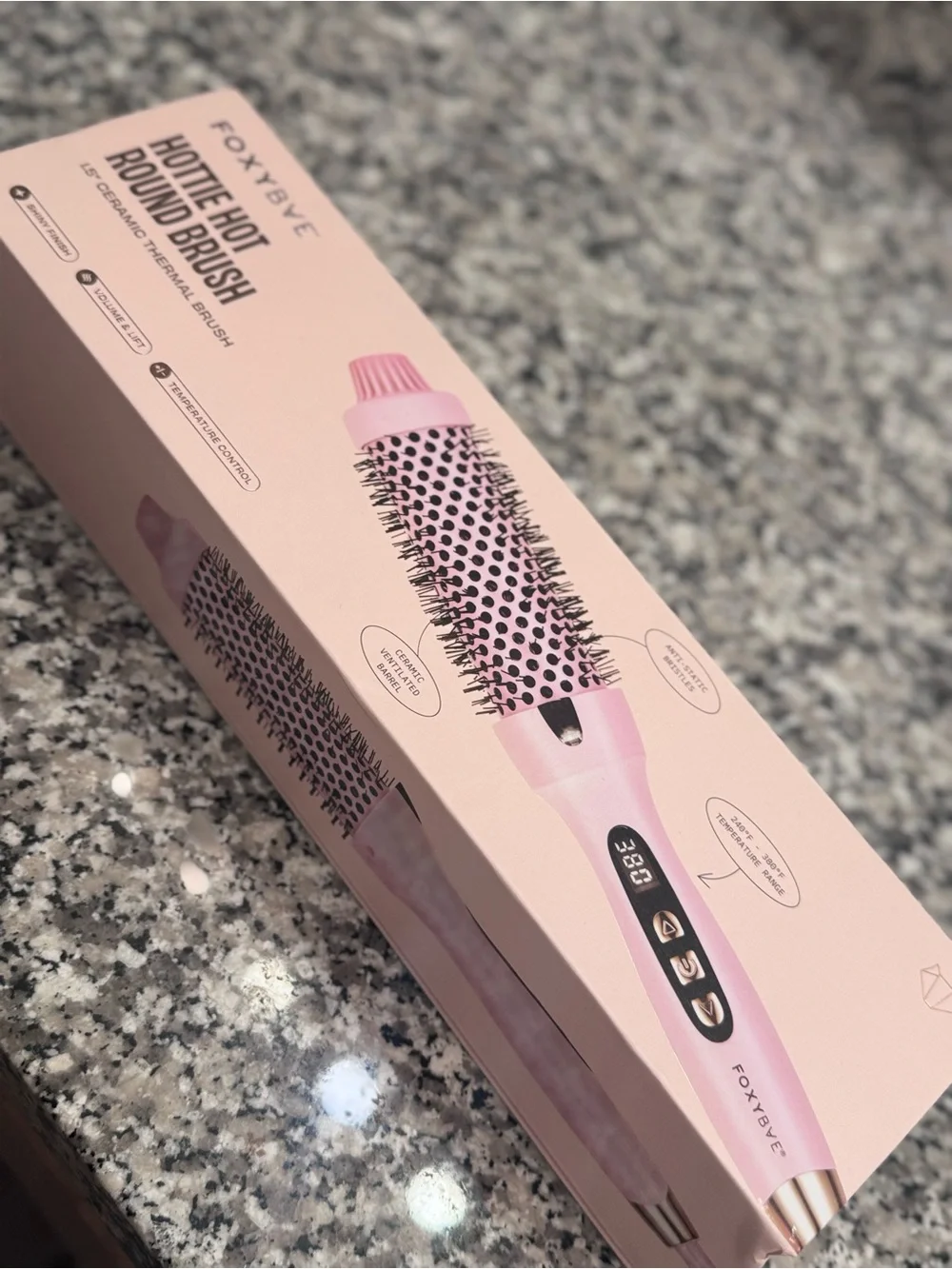 Pink Hottie Hot Round Brush - 1.5